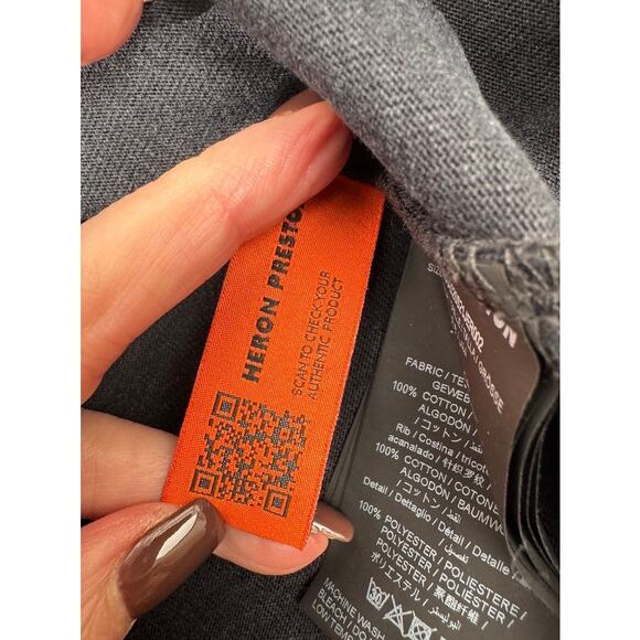 Men's Heron Preston Rare Heron Rainbow T-Shirt Size M Fits Like An XL - Picture 11 of 11